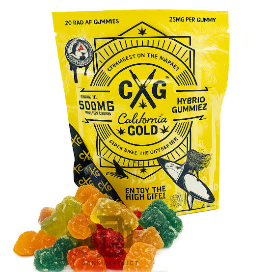 Cali Gold  Gummies- Green Haze Collective