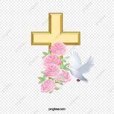 Cross Flowers Cross Clipart Cross Flowers Png Transparent Clipart Image And Psd File For Free Download Free Watercolor Flowers Cross Clipart Clip Art