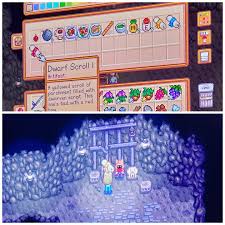 Good Place To Farm Dwarf Scroll Iv : R/Stardewvalley