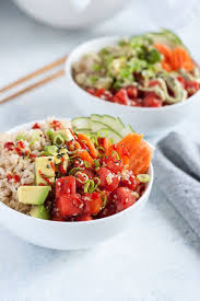 Vegan Watermelon Poke Bowl Rezept Vegetarische Rezepte Fleischlose Rezepte Und Essen