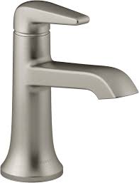 Diamond seal technology is less hassle to install and helps your faucet perform like new for life, reducing leak points and lasting twice as long as the industry standard Kohler K 22022 4 Bn Vibrant Brushed Nickel Tempered 1 2 Gpm Single Hole Bathroom Faucet With Pop Up Drain Assembly Faucetdirect Com