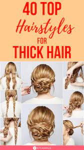 70 Stunning Haircuts And Hairstyles For Thick Hair To Check Out In 2020 Easy Hairstyles For Thick Hair Thick Hair Styles Top Hairstyles