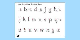 This table gives the greek letters, their names, equivalent english letters, and tips for pronouncing those letters the erasmian pronunciation is probably different from the way greek was pronounced at the time of the new testament, but it is. Letter Formation Alphabet Handwriting Practice Sheet Lower Case Alphabet Handwriting Practice Letter Formation Letter Formation Practice