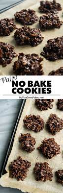 Paleo No Bake Cookies These Classic Cookies Are Made Entirely On The Stovetop Chocolatey And Simpl With Images Paleo No Bake Cookies Paleo Recipes Dessert Paleo Cookies