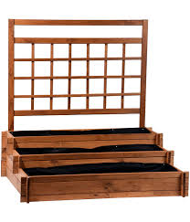 Produktinformationen hochbeet der marke dobar maße: Dobar Hochbeet Peru Mit Rankspalier 110 X 88 X 115 Cm Dehner