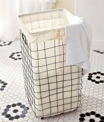 Discover our great selection of laundry hampers on amazon.com. Domestic Science Wire Laundry Basket From Pottery Barn Remodelista Wire Laundry Basket Diy Apartment Furniture Diy Laundry