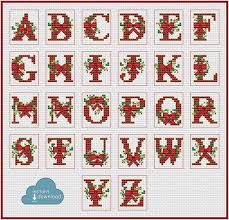 Christmas Abc Cross Stitch Chart Pdf Xsd Download