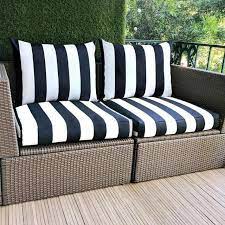 Black And White Cabana Stripe Outdoor