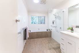 As if to contrast with the previous design, this one is extremely modern. Three Most Common Wet Room Bathroom Designs In Australia Best Bathroom Renovator In Lismore Ballina Byron Bay Northern Rivers Bathroom Renovations