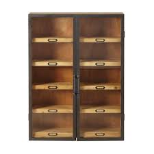 Das beste von whirlpool, caso, liebherr, klarstein, bartscher usw. Regal Aus Tannenholz Mit 2 Glasturen Maisons Du Monde
