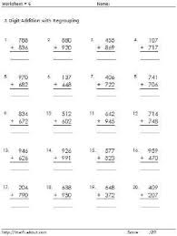 3 Digit Addition Worksheets For Teaching Advanced Math To Students Math Addition Worksheets Addition Worksheets Math Addition