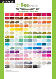 148 Colour Range For Flexmarkers 56 New Colours Art