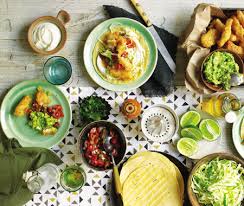 These delicious, healthy and nutritious fish tacos feature perfectly seasoned red snapper filet chunks, mashed avocado and a sprinkling of cheese with salsa, cilantro, cabbage and hot sauce (optional). Fish Tacos Recipe House Home