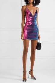 Area Crystal Embellished Lurex Mini Dress Violet Sponsored Sponsored Embellished Crystal Area In 2020 Mini Dress Ladies Mini Dresses Dresses