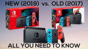 New 2019 Nintendo Switch Vs Old 2017 Nintendo Switch Unboxing And All You Need To Know Youtube