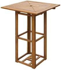 Patio Bar Table Outdoor Wood High Kitchen Dining Pub Tall Garden Pool Furniture Homefurnitures Outdoor Bar Table Outdoor Wood Furniture Wooden Bar Table