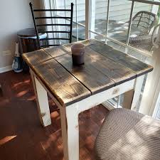 Rustic Farmhouse Table Small Kitchen Dining Farm House Etsy In 2020 Rustic Farmhouse Table Farmhouse Table Wood Table Legs