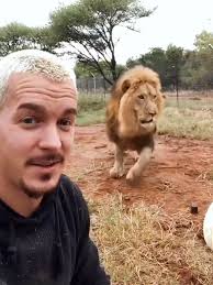 Man Owns Lions As Pets