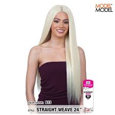 You can never go wrong with a straight hairstyle, and luckily divatress has countless options to choose from. Model Model Gardenia Mastermix Weave Straight 24