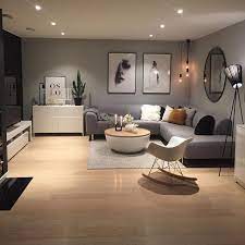 Often, when decorating a modern living room in 2020, designers decide to highlight a wall with a different color, brick or wallpaper, which gives character to the entire interior. Pinterest Babygirllx Contemporary Living Room Design Living Room Decor Apartment Elegant Living Room