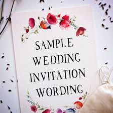 You may also choose to invite one person in a couple or household, but be prepared for any drama. Wedding Wording Samples And Ideas For Indian Wedding Invitations