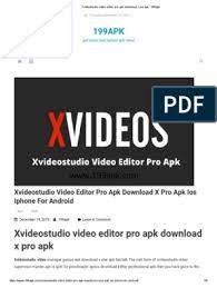 Videoshow pro brings excellent video editing experience to you. Xvideostudiovideo Editor Proapk Free Download Gratis Completo Eayan