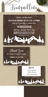 Winter Wedding Invitation Printable Rustic Wedding Invitation Mountain Wedding Invitations Printable Wedding Invitations Printable Wedding Invitations Rustic
