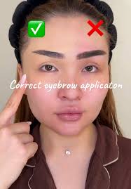 Correct Eyebrow Application Using Brow Wax Tips