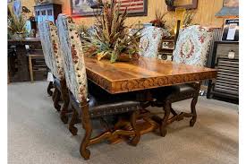 Whether you are planning a games night, or you have friends and family over frequently or you just want to make the most of the space. Upscale Carved Mesquite Dining Table Rustic 8 Dining Room Table Hat Creek Interiors