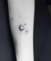 Star Tattoos Moon And Star Tattoo Moon Tattoo Wrist