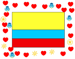 No fue hasta 1861 cuando la nación colombiana, adoptó oficialmente su bandera nacional, que todavía se mantiene en el aire hasta hoy. Dibujo De Colombia Pintado Por Sofilay25 En Dibujos Net El Dia 10 12 12 A Las 17 11 43 Imprime Pinta O Colorea Tus Propios Dibujos