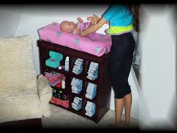 Bitty Baby Changing Table Accessories How To Make A Baby Doll Changing Table I Will Change This Up A Bit Gives Me A Base Idea T Baby Doll Furniture Baby Doll Changing Table Baby Doll Accessories