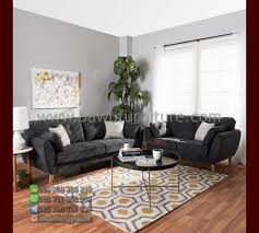 Untuk ruang tamu minimalis, kebanyakan digunakan model sofa untuk ruang tamu kecil yang bentuknya seperti kotak atau persegi dibanding dengan sofa yang memiliki bentuk lengkung. 1 Set Sofa Ruang Tamu Minimalis Model Retro Modern Bawu Furniture