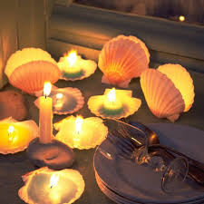 Des Coquilles Saint Jacques Transformees En Photophores Coquille Saint Jacques Coquille Saint Jacques