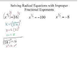 Then ln(0.5) = ln(e x) ln(0.5) = x Solving Equations With Improper Fractional Exponents Youtube