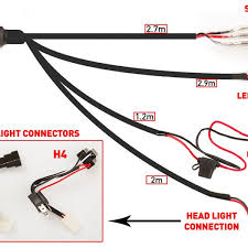 Led Light Bar Wiring Harness Simple Install Waterproof Deutsch Connector Adventure Kings Outdoor Products Australia