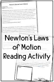 Newton S Laws Of Motion Activities Reading Worksheets Kindergarten Reading Worksheets Kindergarten Worksheets