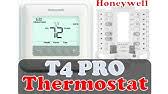 To unlock your t4 pro programmable thermostat, you just need to repeat the same process . How To Unlock The Honeywell T4 Pro Thermostat Youtube