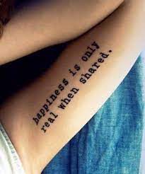20 Quote Tattoos For Inspiration All Day Every Day Tattoos Meaningful Tattoo Quotes Tattoo Quotes