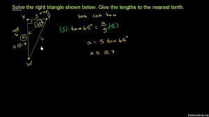 It's used in measuring precise distances, particularly in maybe you'll learn the answer from us in these tutorials! Right Triangles Trigonometry Math Khan Academy