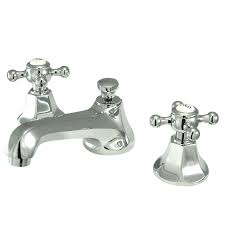 Kingston Brass Metropolitan Chrome 2 Handle Widespread Bathroom Faucet Drain Included Bathroom Faucets Kingston Brass Widespread Bathroom Faucet