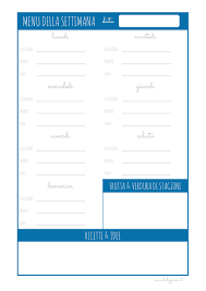 Prepara una lista della spesa completa: Come Organizzare Il Menu Della Settimana Babygreen