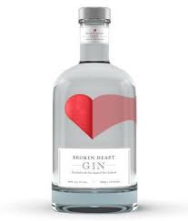 Broken Heart Gin 40 700ml Botellas De Licor Botellas De Bebidas Diseno De Botella