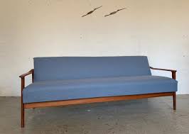 A danish modern silhouette gets a clever convertible update in this contemporary sleeper sofa. Danish Apriori Very Nice Danish Sofa Bed Arms In Teak Facebook