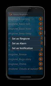 Creating your own custom ringtone is fairly easy. Galaxy Ringtones For Android Apk Download