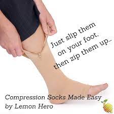 Zippered Medical Compression Socks With Zipper Safe Protection Open Toe Sizes Med To Wide 6xl Support Stockings For Men And Women 15 20mmhg Large Calf 10 13 Beige Walmart Com Walmart Com