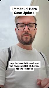 The Rebecca Haro felony settlement conference has been pushed back at least  a couple of months. I came here with Ahmed Bellozo from @onthetira to see  the case through his eyes., #emmanuelharo ...