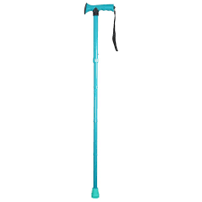 Aidapt Gel Handled Folding Walking Stick | Adjustable ...