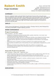 The attached resume and letter samples are provided to assist you with ideas for layout and content for creating your own, one of a kind resume and cover letter. Project Coordinator Resume Samples Qwikresume