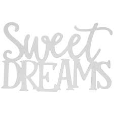 Accent your child's nursery with adorable decor that's fashionable and sweet. Sweet Dreams Wood Wall Decor Hobby Lobby 1798750